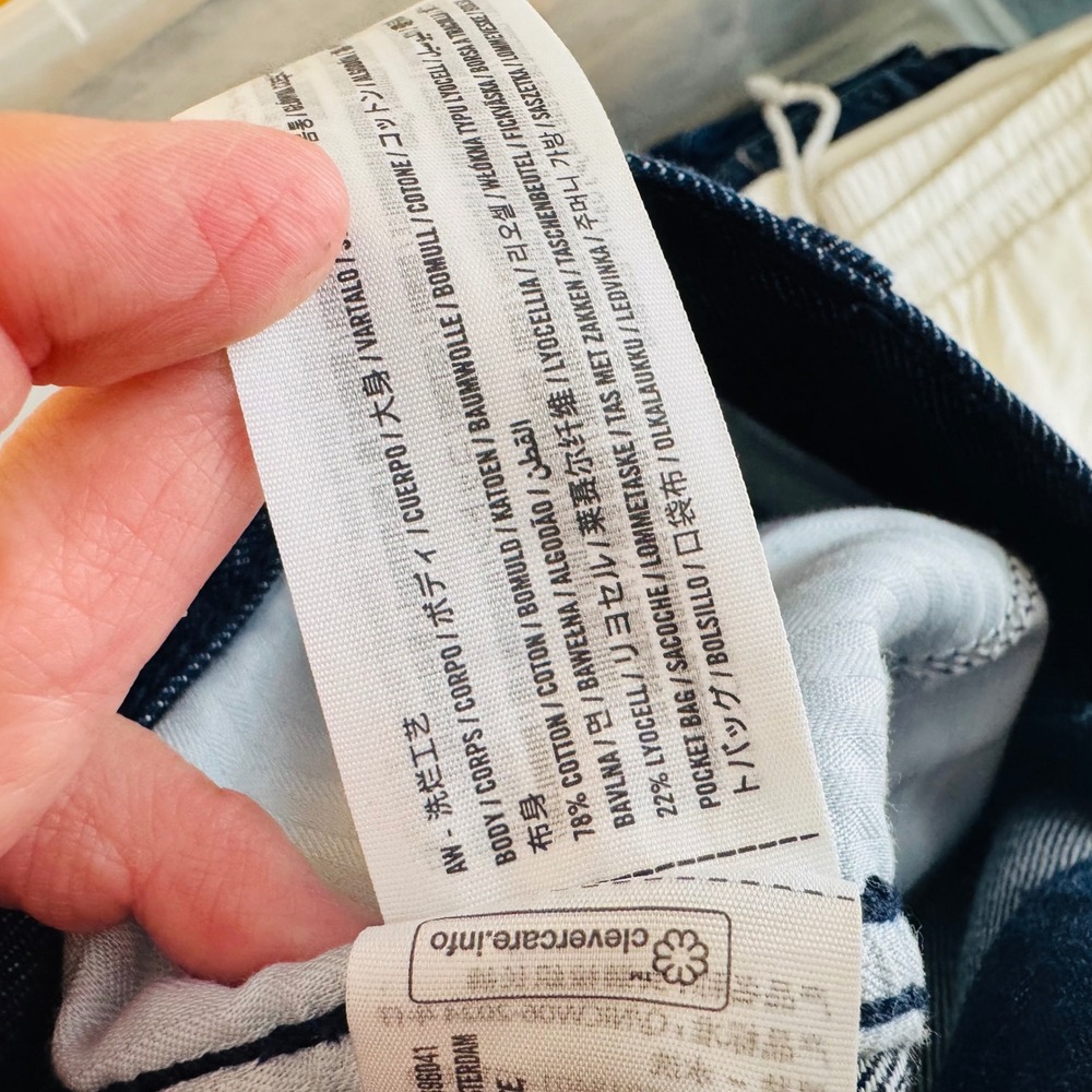 Abercrombie & Fitch Dark Blue Ultra Barrel Jeans - Picture 9 of 10